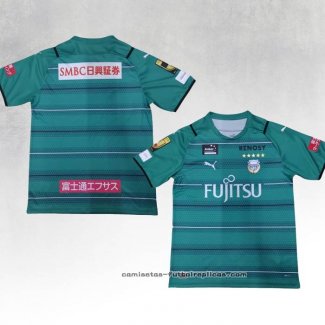 Camiseta Kawasaki Frontale Portero 2021 Verde Tailandia