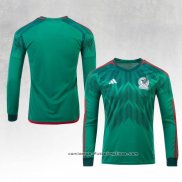 Camiseta 1ª Mexico Manga Larga 2022