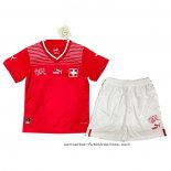 Camiseta 1ª Suiza Nino 2022