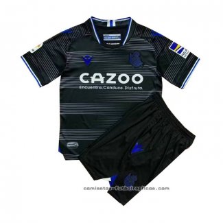 Camiseta 2ª Real Sociedad Nino 2022-2023