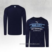 Camiseta 3ª Manchester City Manga Larga 2021-2022