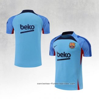 Camiseta de Entrenamiento Barcelona 2022-2023 Azul