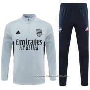 Chandal de Sudadera del Arsenal 2022-2023 Gris