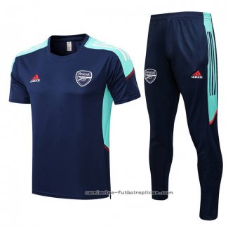 Chandal del Arsenal Manga Corta 2022-2023 Azul