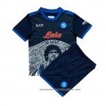 Camiseta Napoli Maradona Special Nino 2021-2022