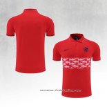 Camiseta Polo del Atletico Madrid 2022-2023 Rojo