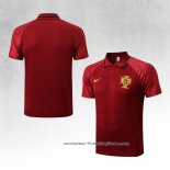 Camiseta Polo del Portugal 2022-2023 Rojo