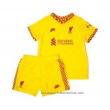 Camiseta 3ª Liverpool Nino 2021-2022