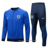 Chandal de Chaqueta del Inglaterra 2022-2023 Azul