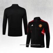 Chaqueta del Manchester United 2022-2023 Negro y Rojo