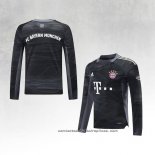 Camiseta Bayern Munich Portero Manga Larga 2021-2022 Negro