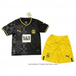Camiseta 2ª Borussia Dortmund Nino 2022-2023