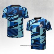 Camiseta de Entrenamiento Inter Milan 2022-2023 Azul