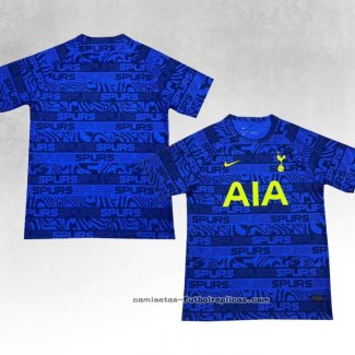 Camiseta de Entrenamiento Tottenham Hotspur 2022 Azul Oscuro