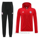 Chandal con Capucha del Bayern Munich 2022-2023 Rojo