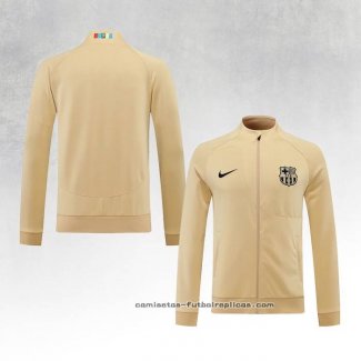 Chaqueta del Barcelona 2022-2023 Caqui