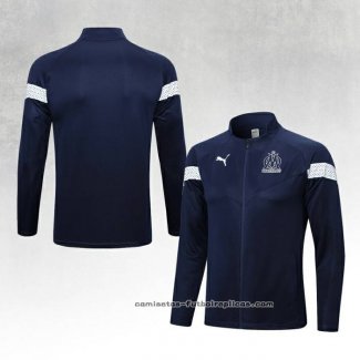 Chaqueta del Olympique Marsella 2022-2023 Azul Oscuro