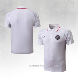 Camiseta Polo del Paris Saint-Germain 2022-2023 Blanco