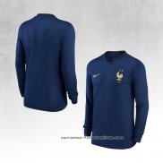 Camiseta 1ª Francia Manga Larga 2022