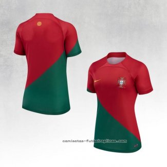 Camiseta 1ª Portugal Mujer 2022
