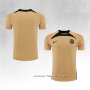 Camiseta de Entrenamiento Chelsea 2022-2023 Oro