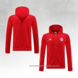 Chaqueta con Capucha del Bayern Munich 2022-2023 Rojo