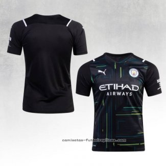 Camiseta Manchester City Portero 2021-2022 Negro