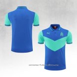 Camiseta Polo del Olympique Marsella 2022-2023 Azul y Verde