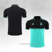 Camiseta Polo del Real Madrid 2022-2023 Negro y Verde