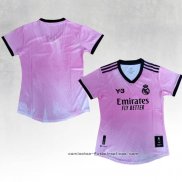 Camiseta Real Madrid Portero Mujer 2021-2022 Rosa