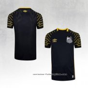 Camiseta Santos Portero 2021 Negro Tailandia