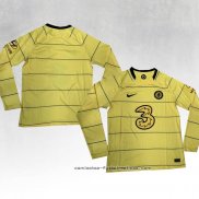 Camiseta 2ª Chelsea Manga Larga 2021-2022