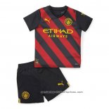 Camiseta 2ª Manchester City Nino 2022-2023
