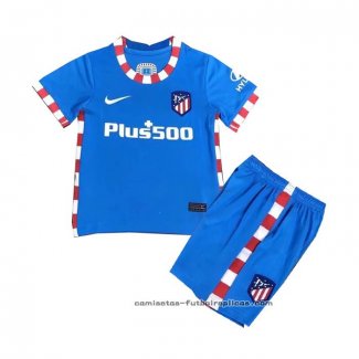 Camiseta 3ª Atletico Madrid Nino 2021-2022