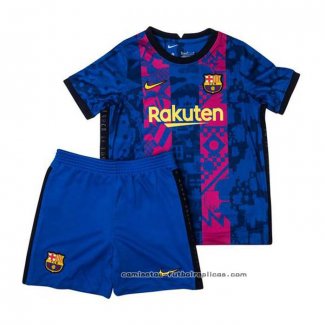 Camiseta 3ª Barcelona Nino 2021-2022