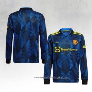 Camiseta 3ª Manchester United Manga Larga 2021-2022