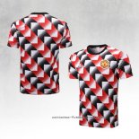 Camiseta de Entrenamiento Manchester United 2022-2023 Negro y Rojo