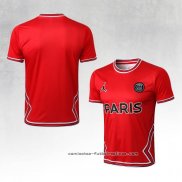 Camiseta de Entrenamiento Paris Saint-Germain Jordan 2022-2023 Rojo