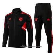 Chandal de Chaqueta del Bayern Munich 2022-2023 Negro