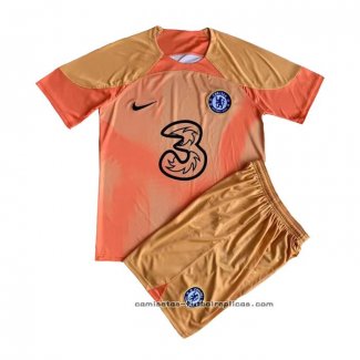 Camiseta Chelsea Portero Nino 2022-2023