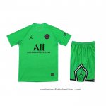 Camiseta Paris Saint-Germain Portero Nino 2021-2022 Verde