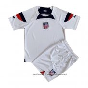 Camiseta 1ª Estados Unidos Nino 2022