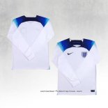 Camiseta 1ª Inglaterra Manga Larga 2022
