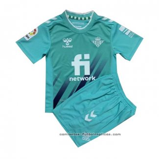 Camiseta Real Betis Portero Nino 2022-2023 Azul