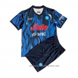 Camiseta 3ª Napoli EA7 Nino 2021-2022