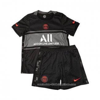 Camiseta 3ª Paris Saint-Germain Nino 2021-2022