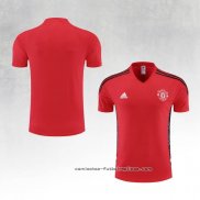 Camiseta de Entrenamiento Manchester United 2022-2023 Rojo