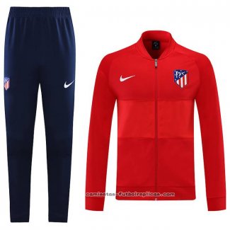 Chandal de Chaqueta del Atletico Madrid 2022-2023 Rojo