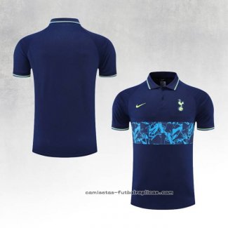 Camiseta Polo del Tottenham Hotspur 2022-2023 Azul Oscuro