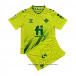 Camiseta Real Betis Portero Nino 2022-2023 Amarillo